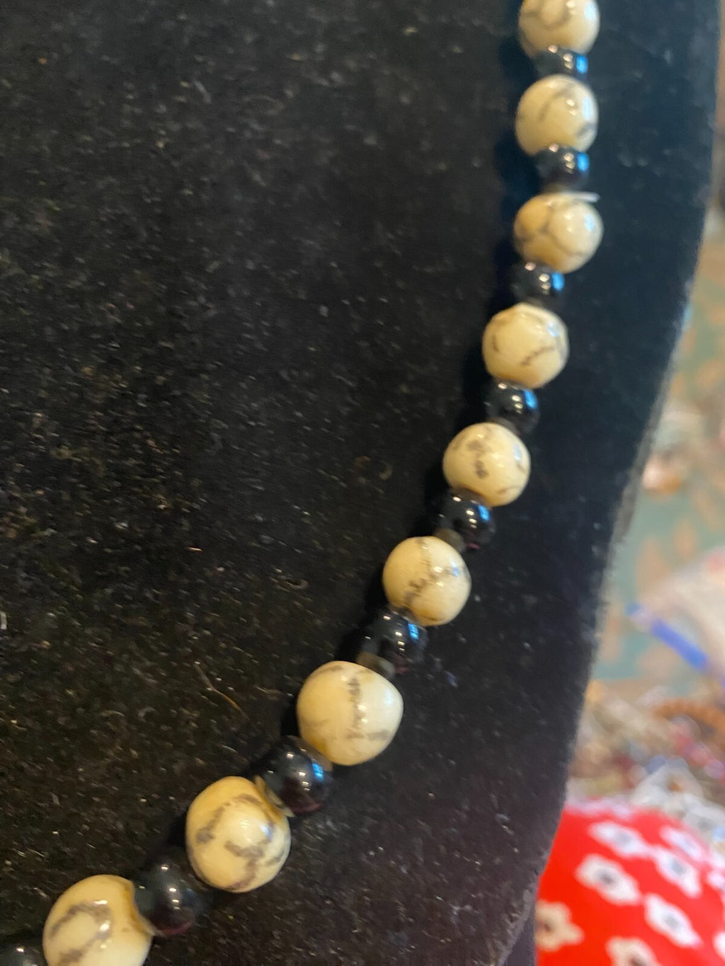 vintage boho statement necklace
