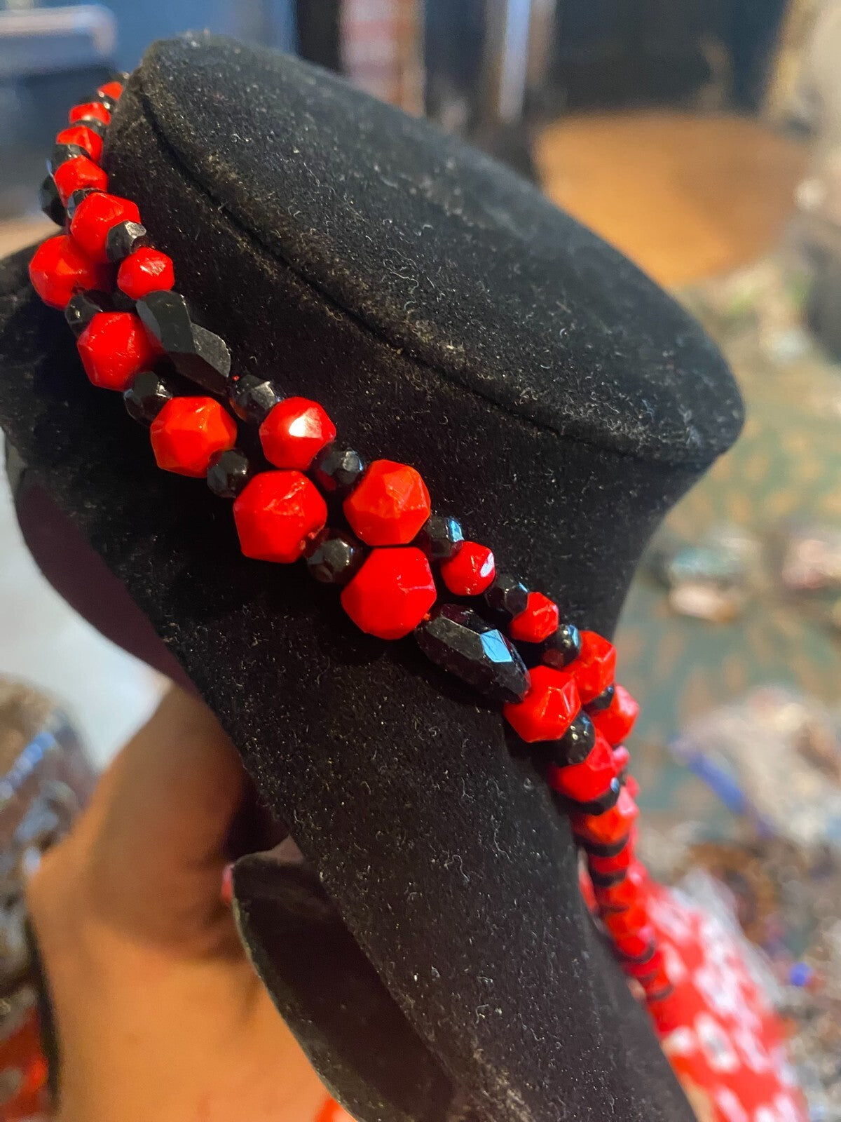 vintage boho statement necklace