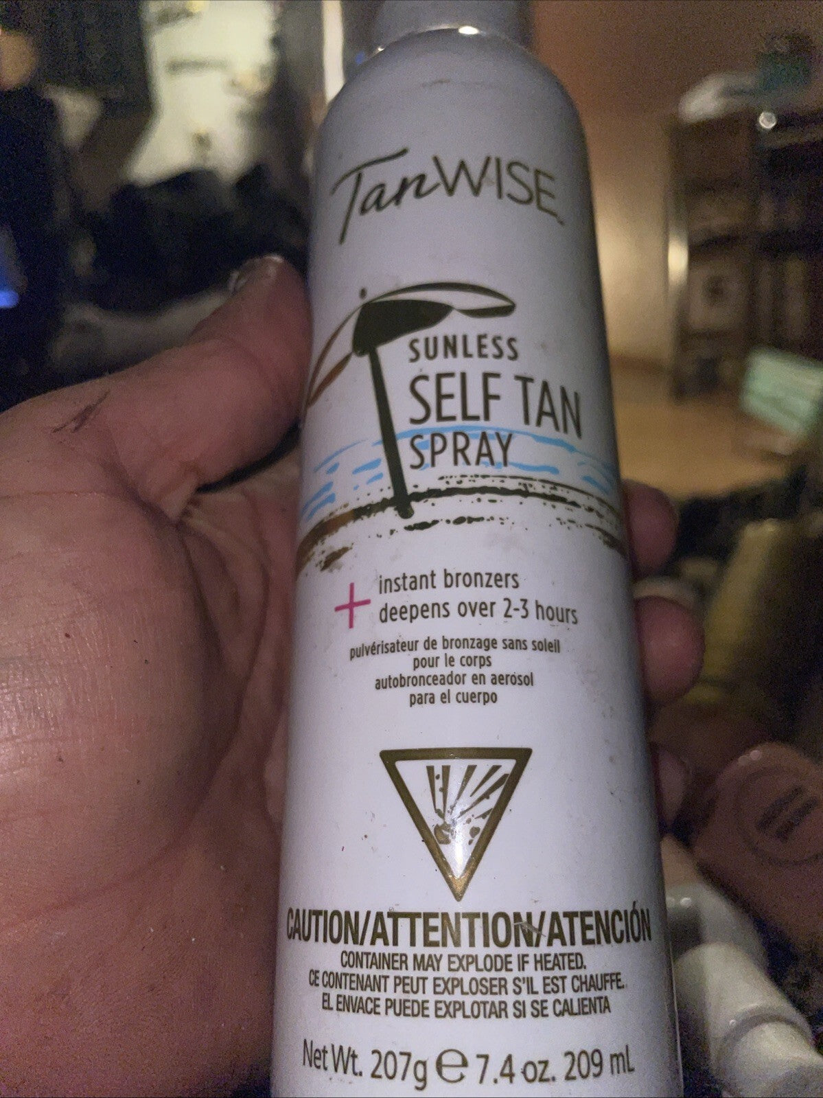 TANWISE SUNLESS SELF TAN SPRAY 7.4 OZ  *RARE* (J41)