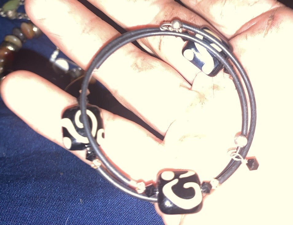 Dzi Bead Bracelet Tibet