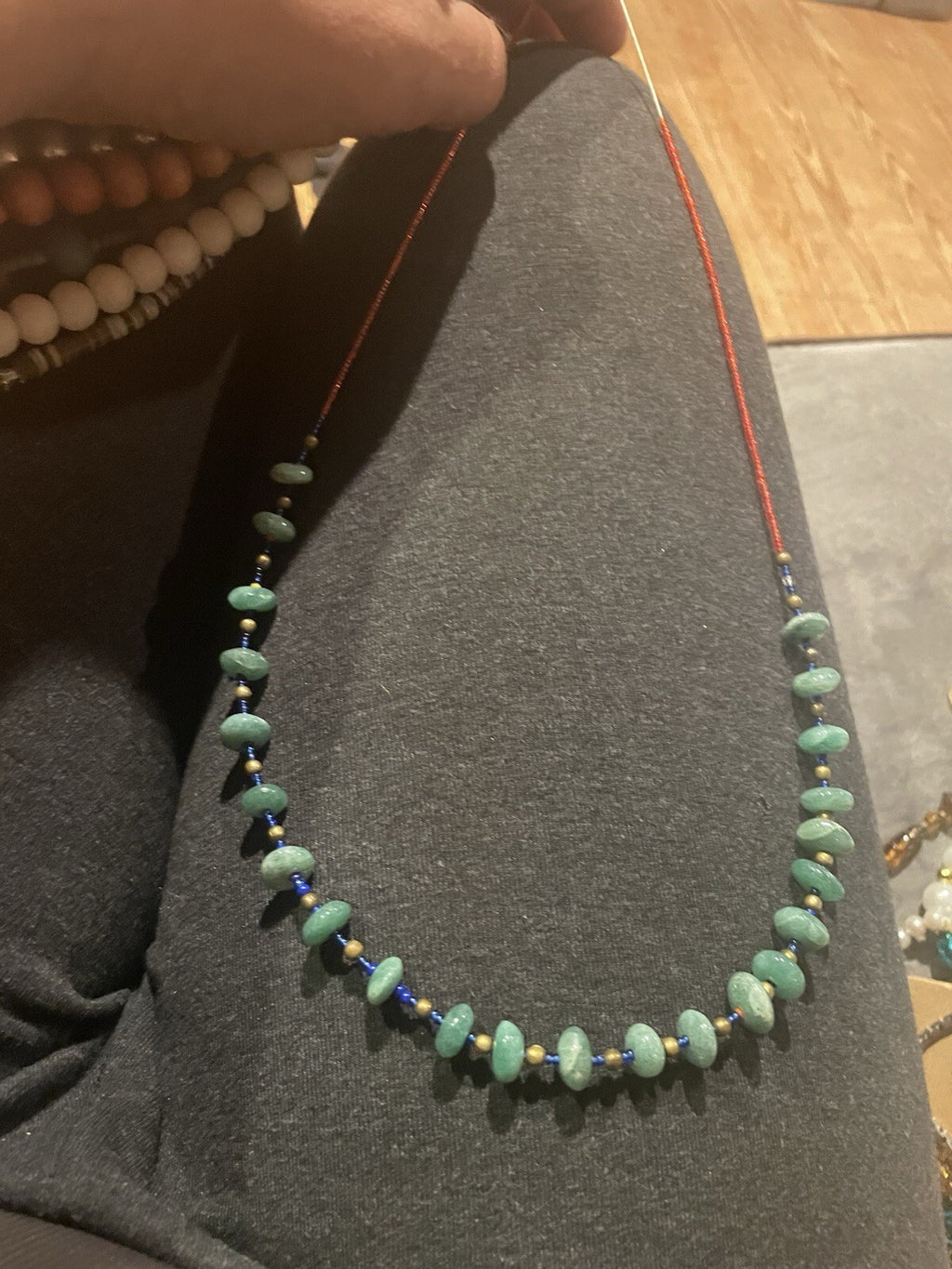 Amazonite Randell’s Bead Necklace