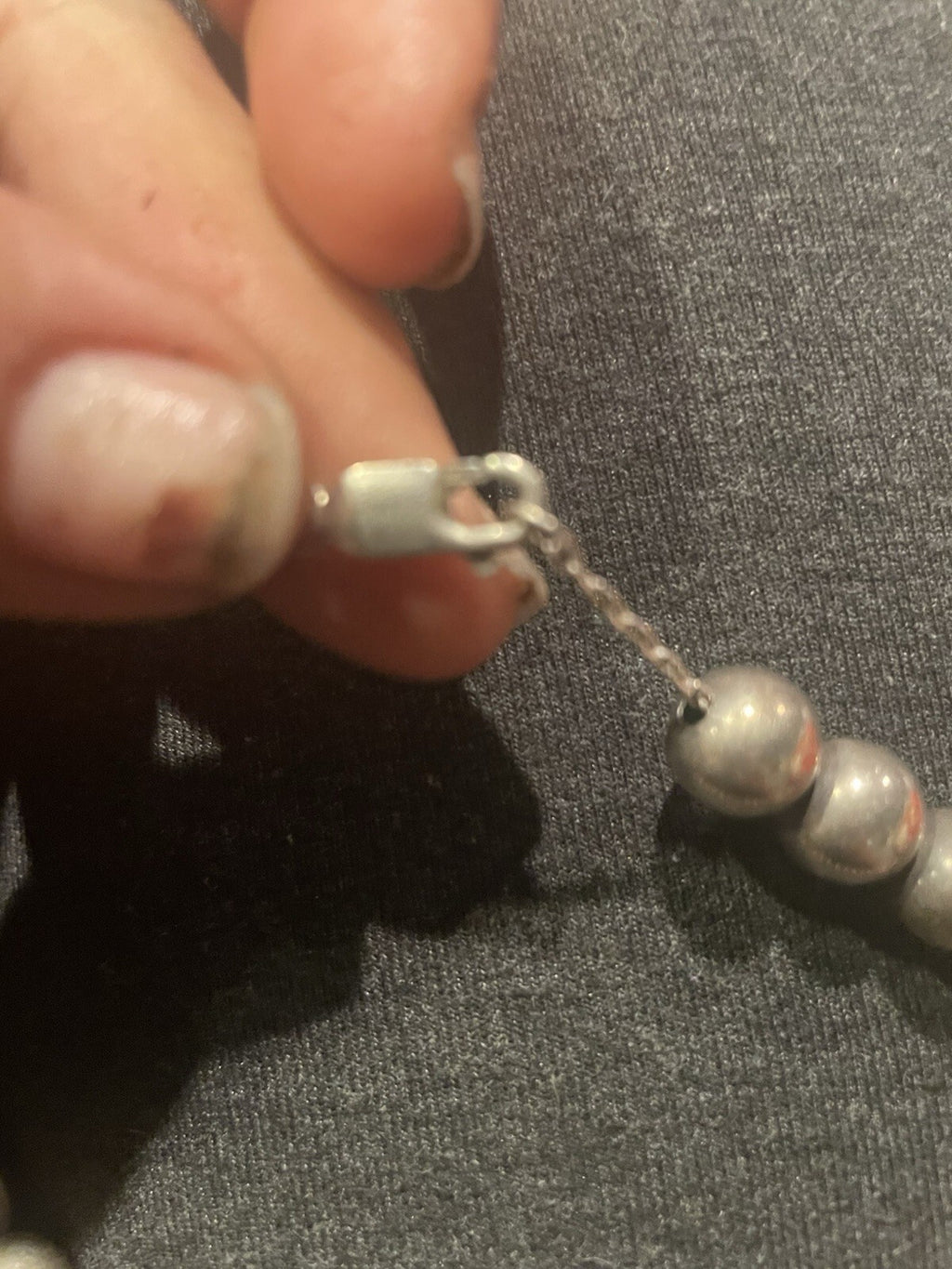 Silver Pearl 925 Necklace
