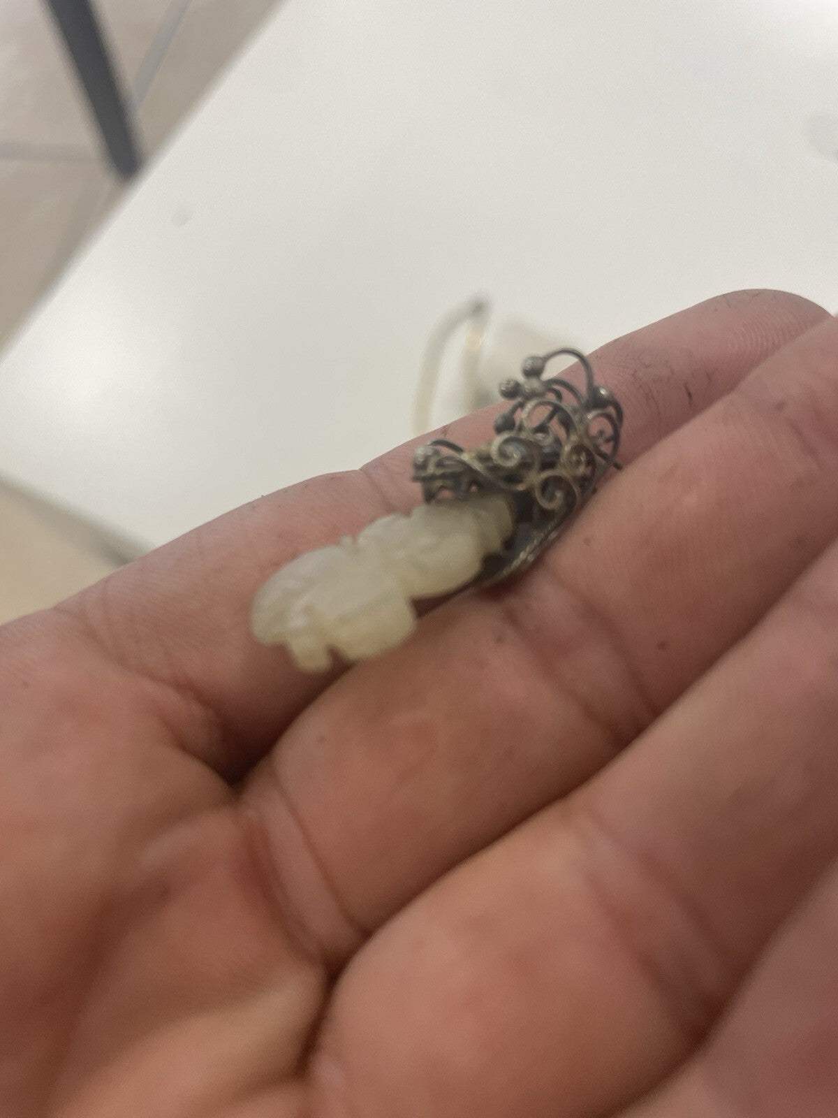 Late Qing / Early Republic Dragon Jade Pendant