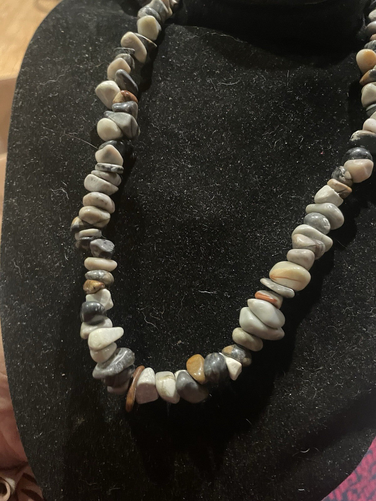 Picasso Jasper Chip Necklace