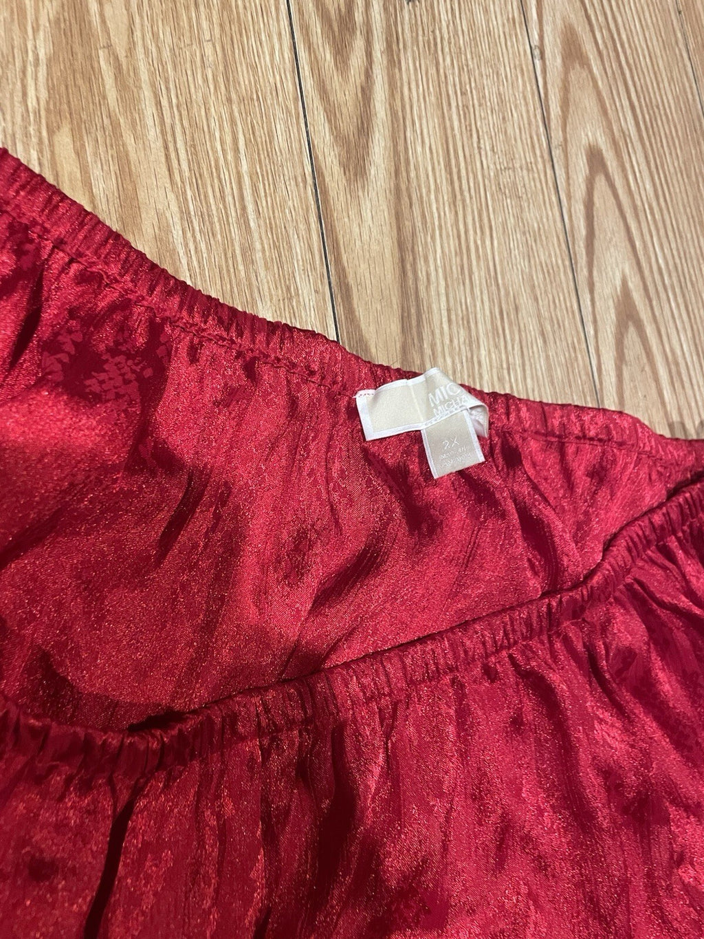 Michael Kors Crimson Long Sleeve Top