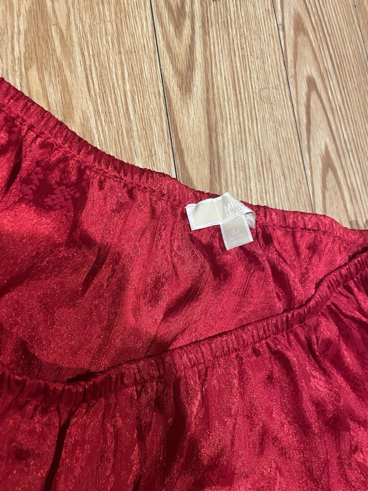 Michael Kors Crimson Long Sleeve Top