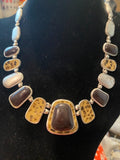 vintage boho statement necklace