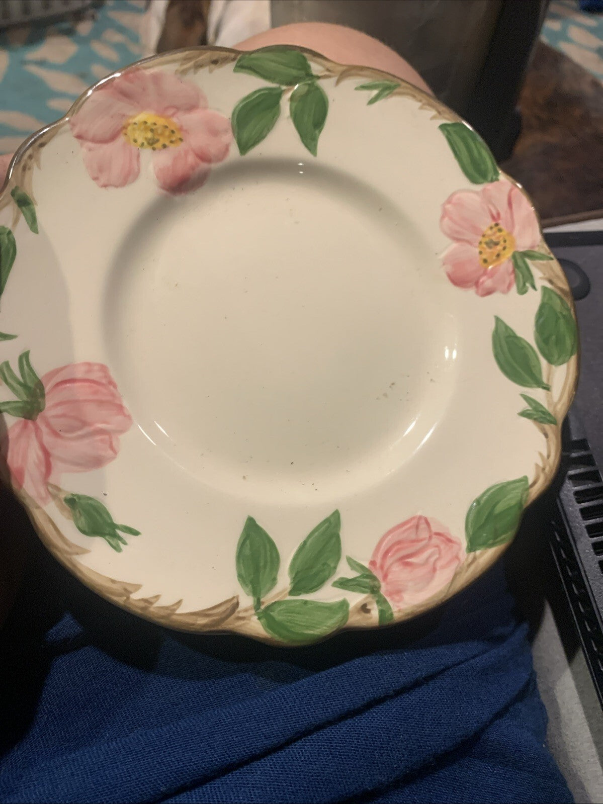 6.5 Desert Rose Franciscan Tv Stamp Plate