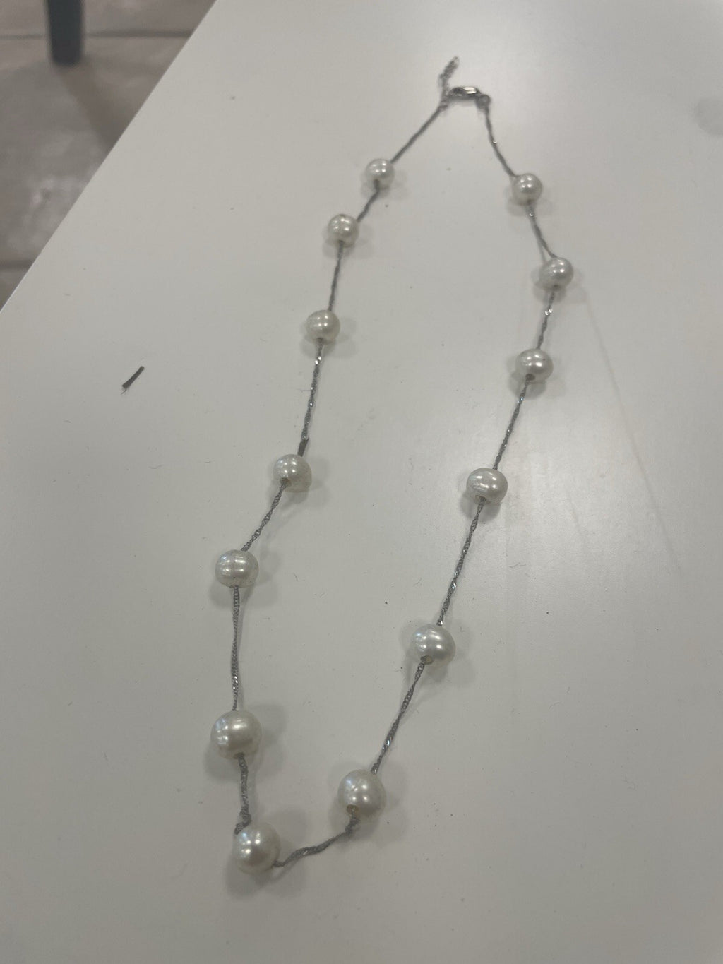 925 Cultures Pearl Floating Necklace