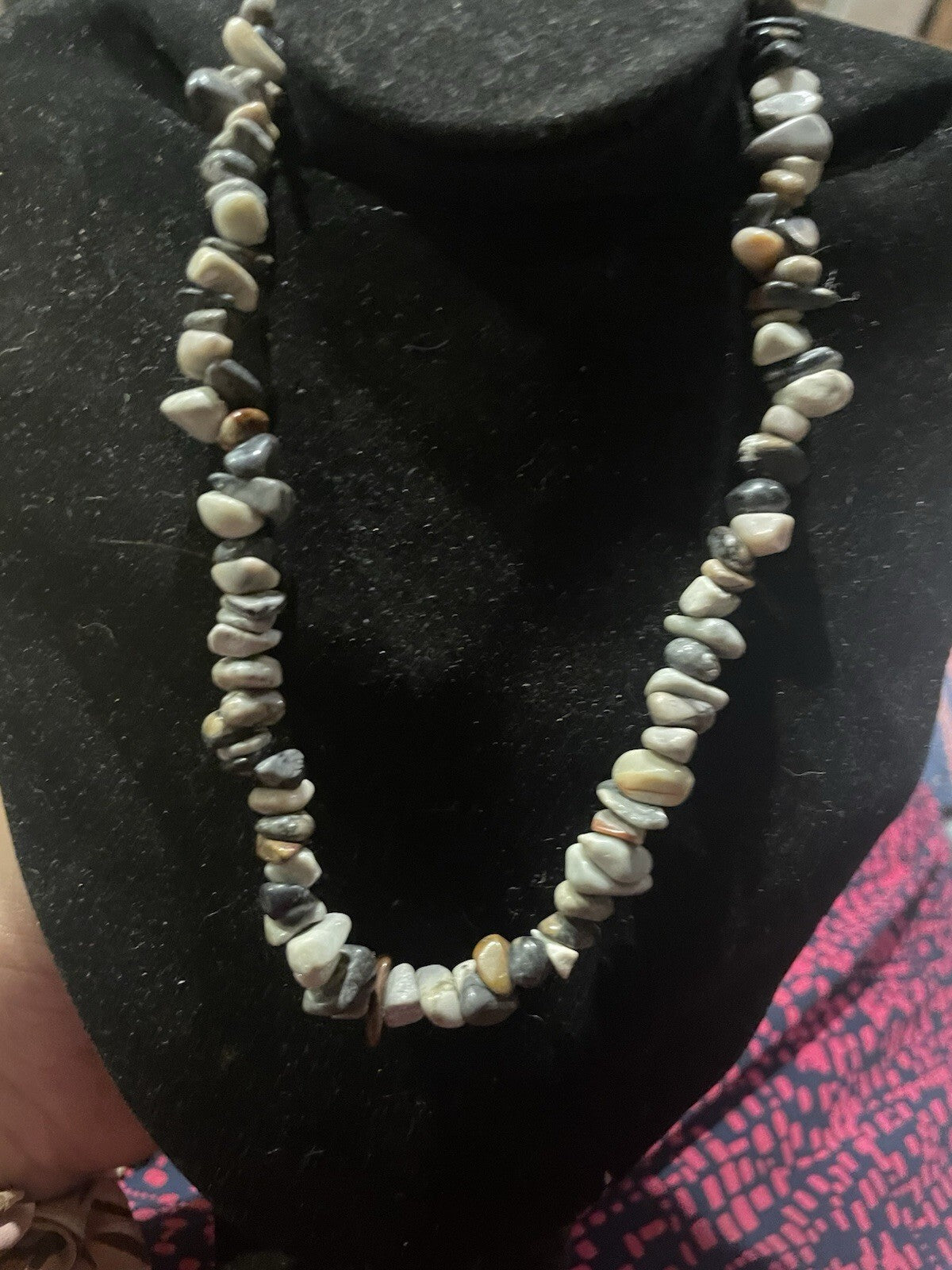 Picasso Jasper Chip Necklace