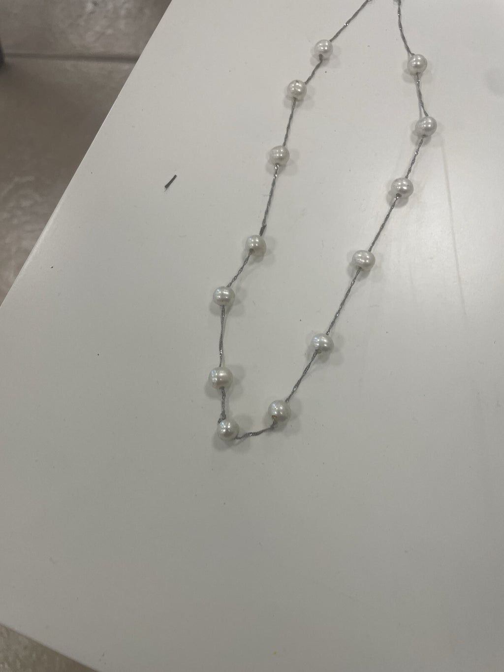 925 Cultures Pearl Floating Necklace