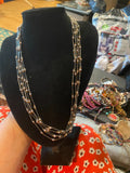 vintage boho statement necklace