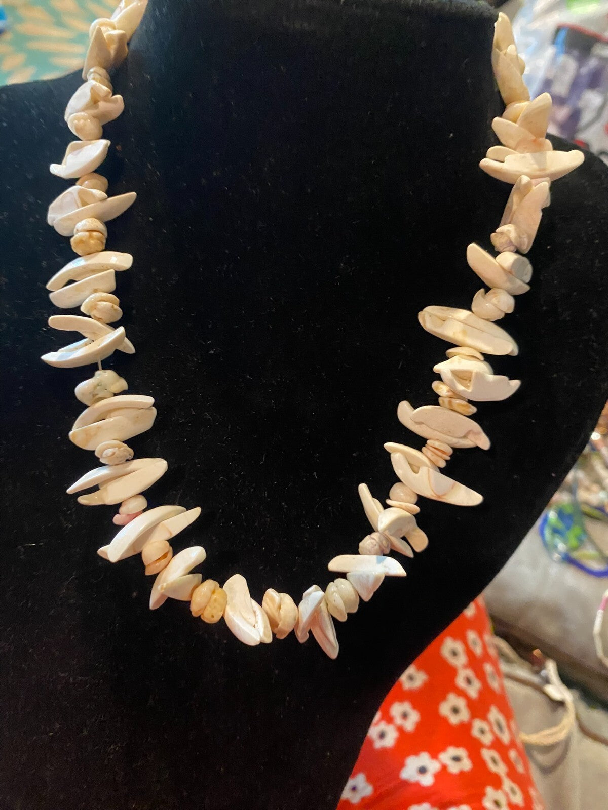 vintage boho statement necklace