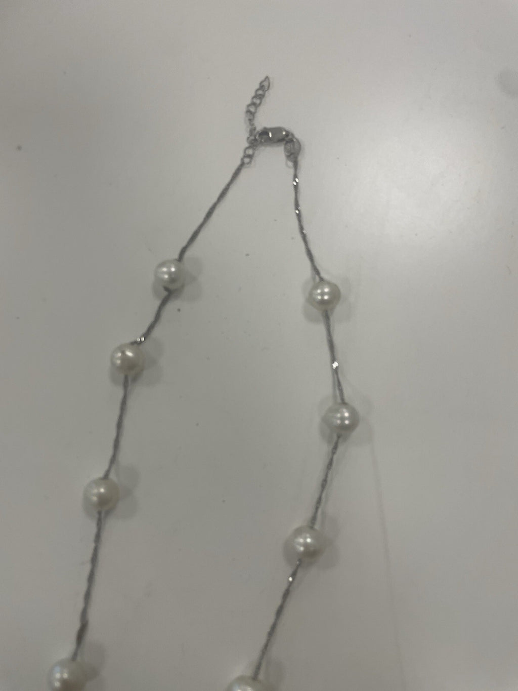 925 Cultures Pearl Floating Necklace