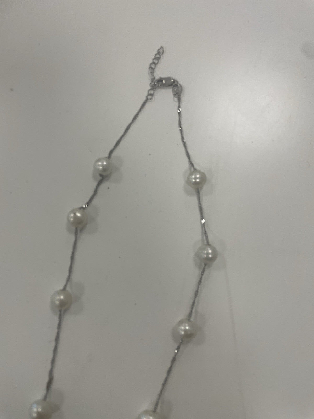925 Cultures Pearl Floating Necklace