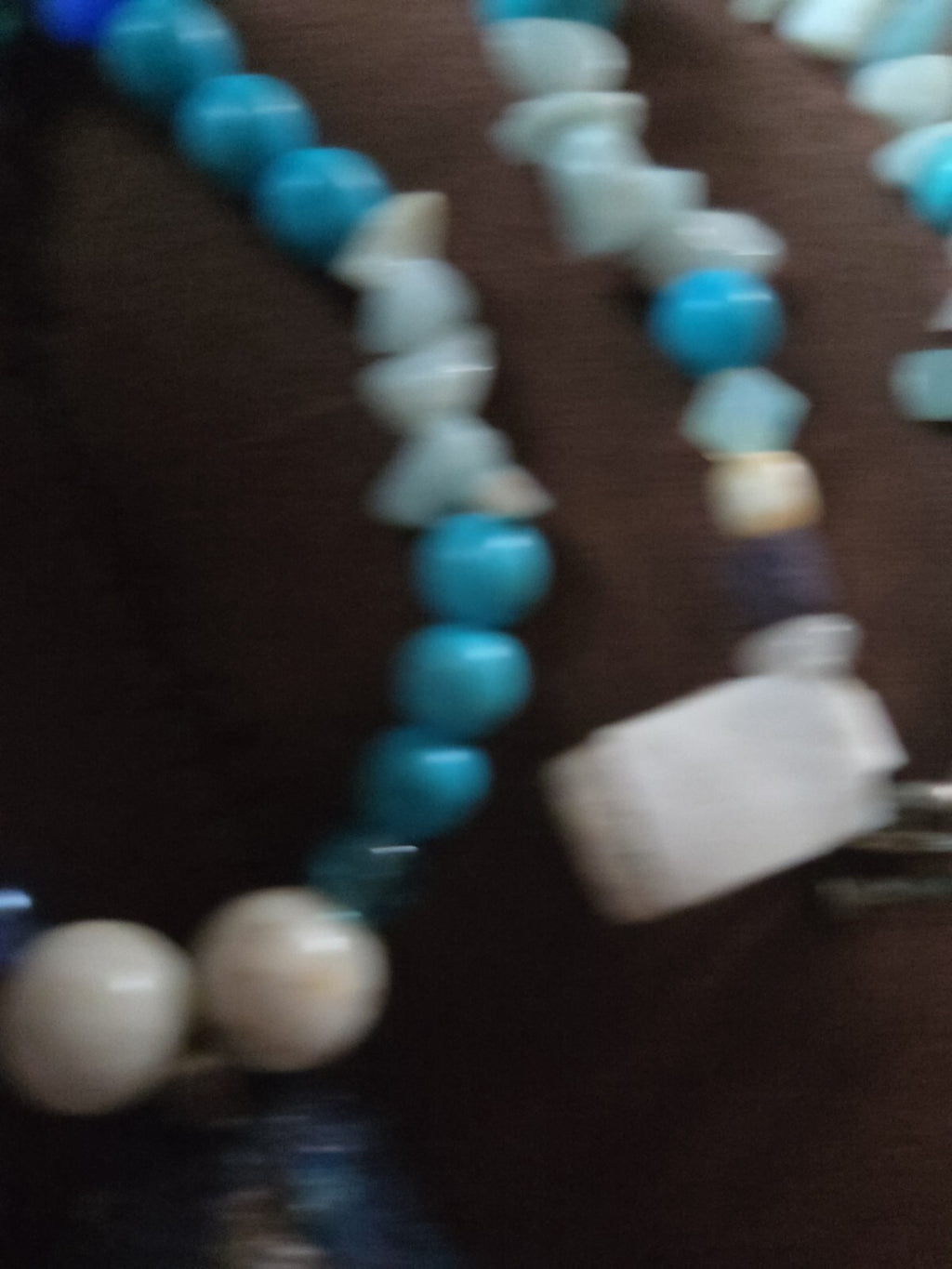 Leacock Ore Turquoise Necklace W/ Stone