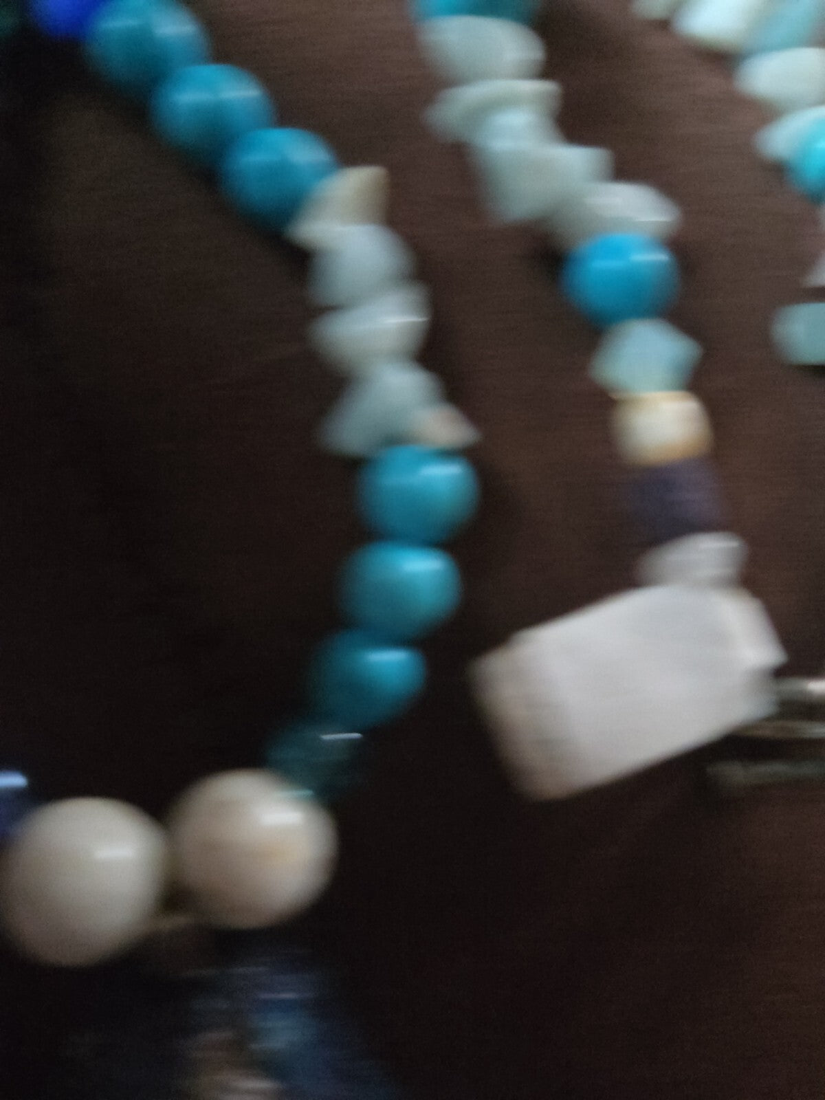 Leacock Ore Turquoise Necklace W/ Stone