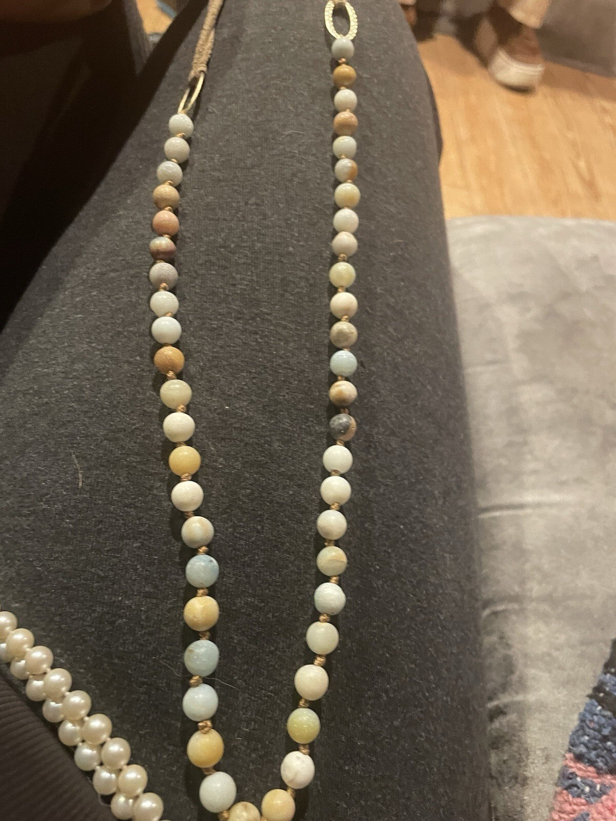 2 Genuine Jasper Necklaces