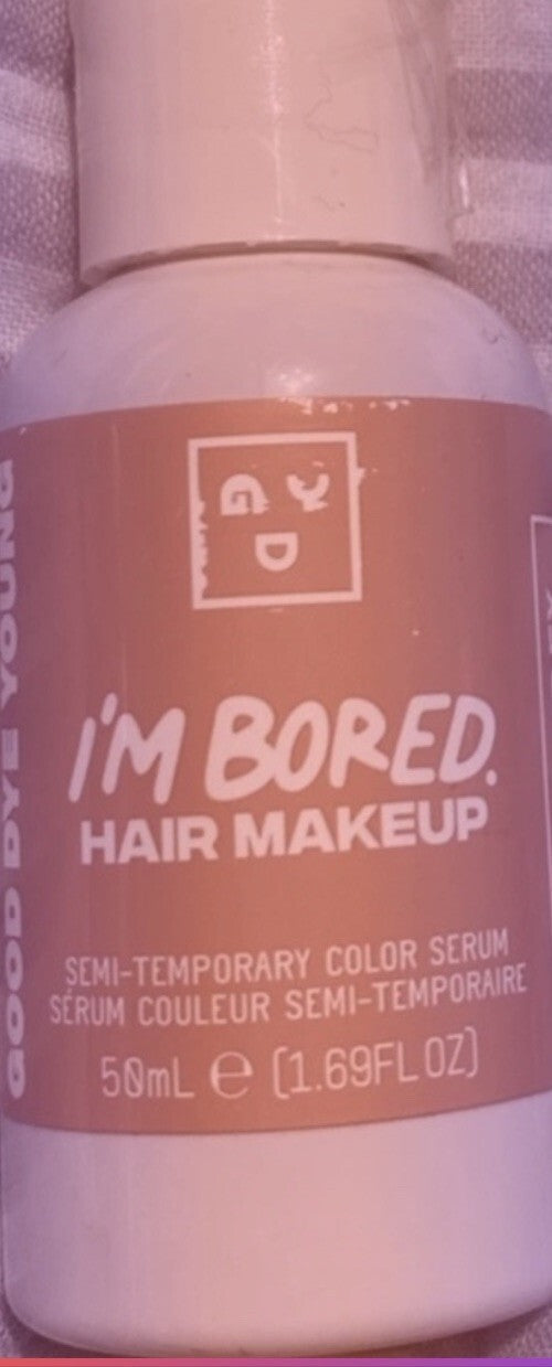 I’M Bored Hair Makeup SEMI-TEMPORARY COLOR SERUM Text Ur Ex  1.69 oz X3!!!!
