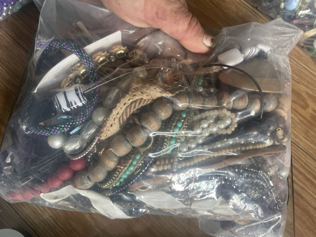 3 Pounds Of Mixed Jewelry