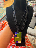 vintage boho statement necklace