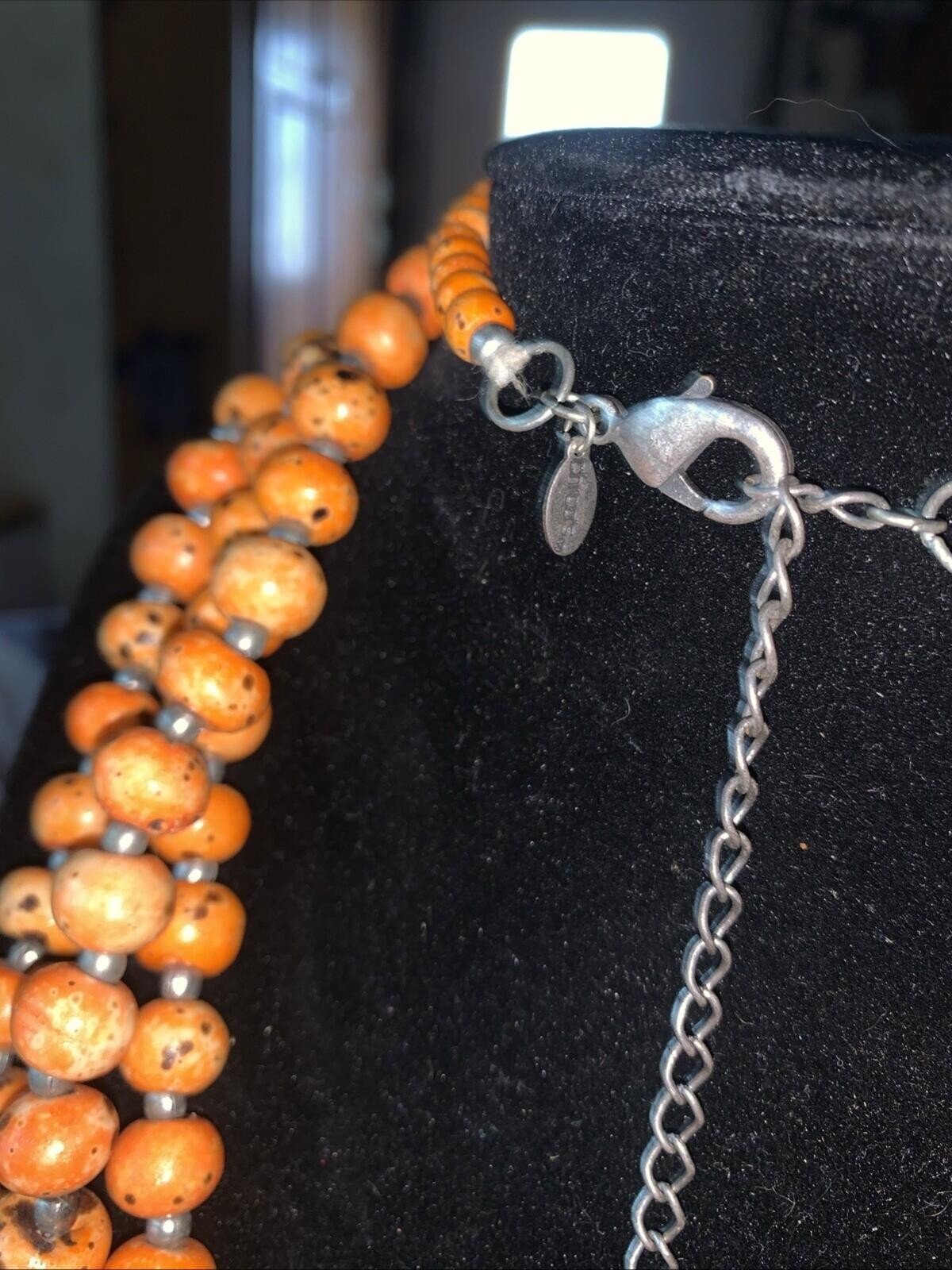 Chicos Autumn And Amber Necklace