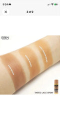 EBIN New York Tinted Lace Spray Light Warm Brown Wig Lace Coverup 2.7 fl oz X3