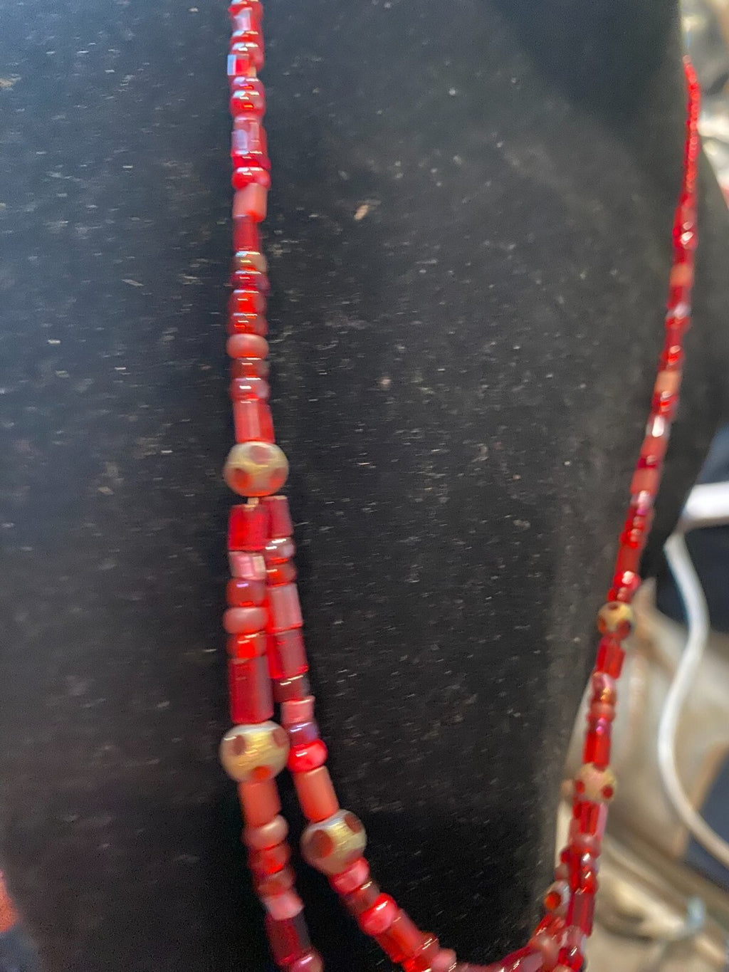 vintage boho statement necklace