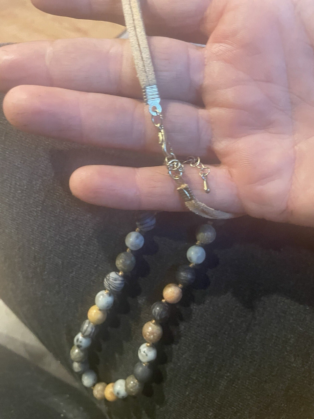 2 Genuine Jasper Necklaces