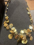 Freshwater Pearl Mother Of Pearl Necklace