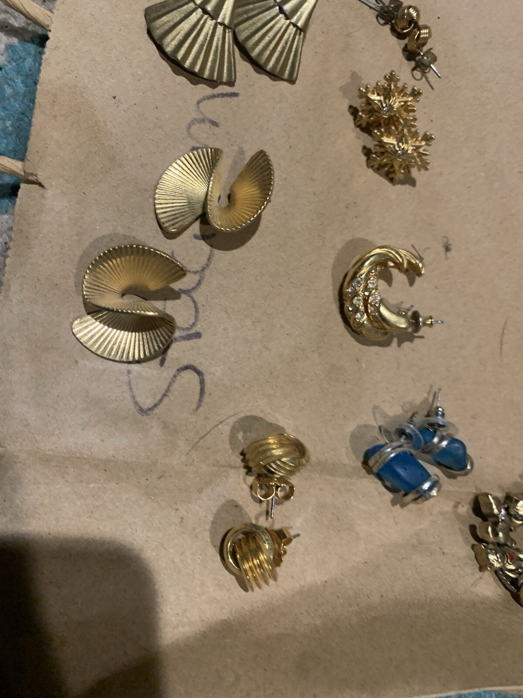 Vintage Signed Avon Earrings 7-Pair Estate Lot