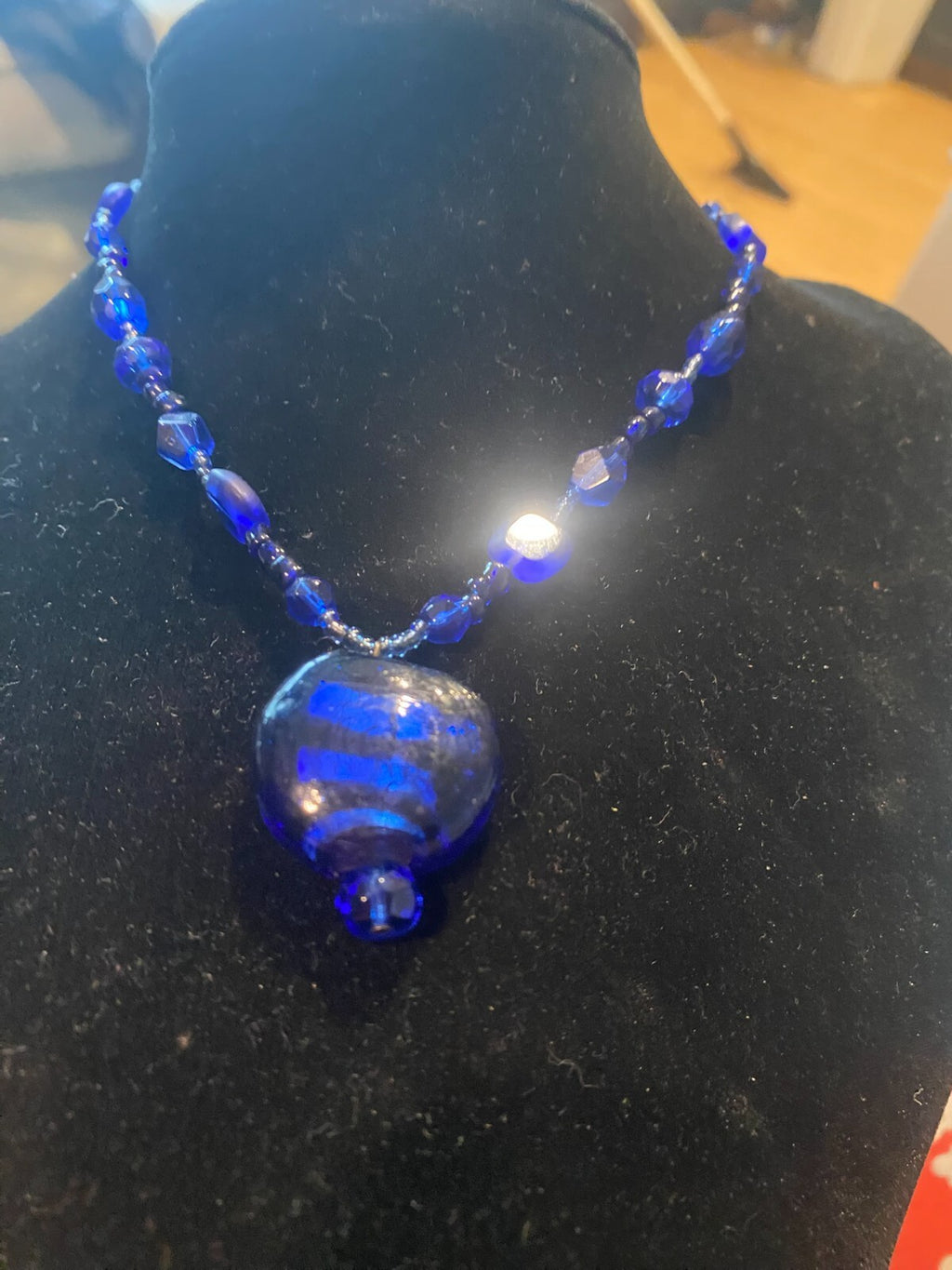 vintage boho statement necklace