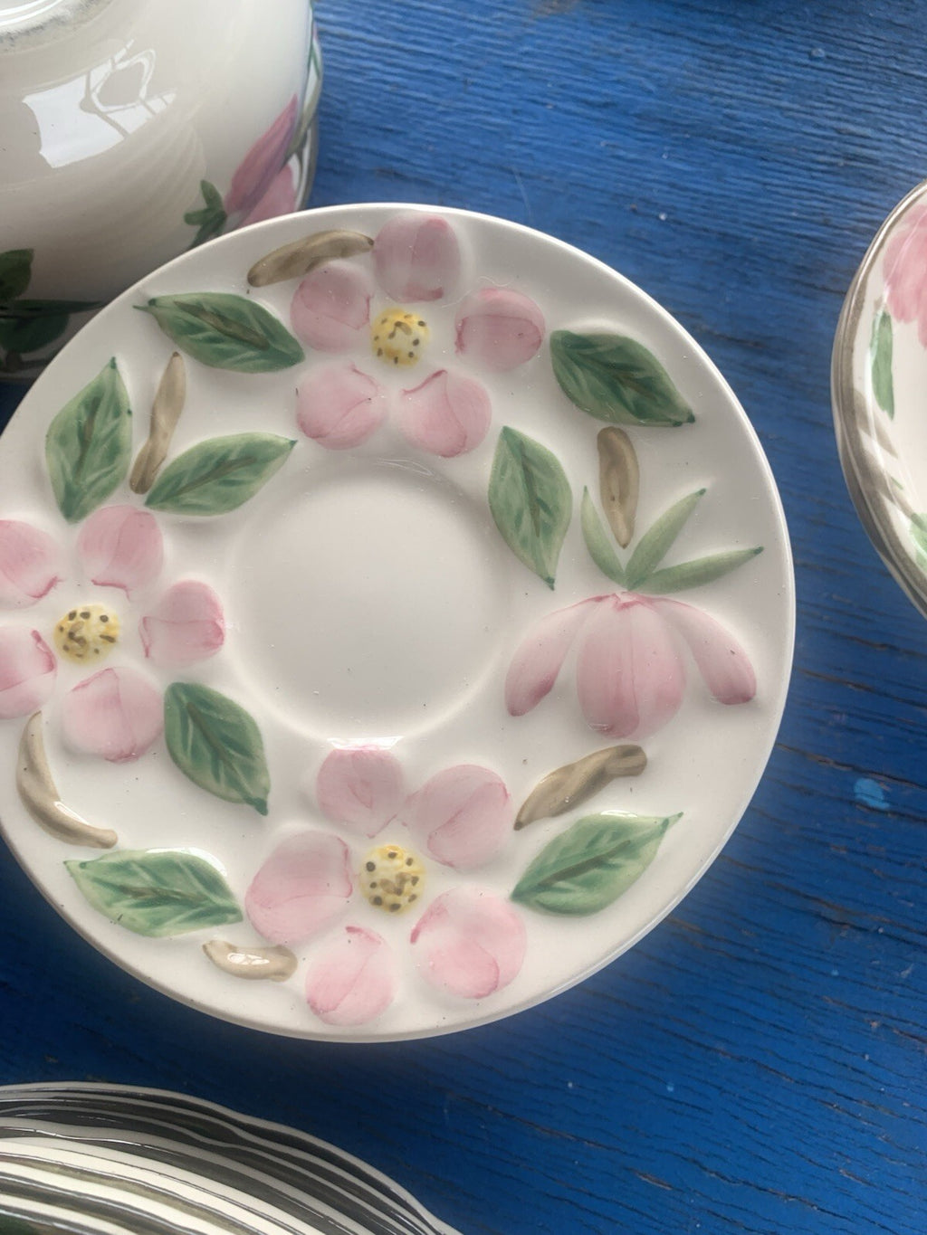 6oth Anniversary Desert Rose Saucer