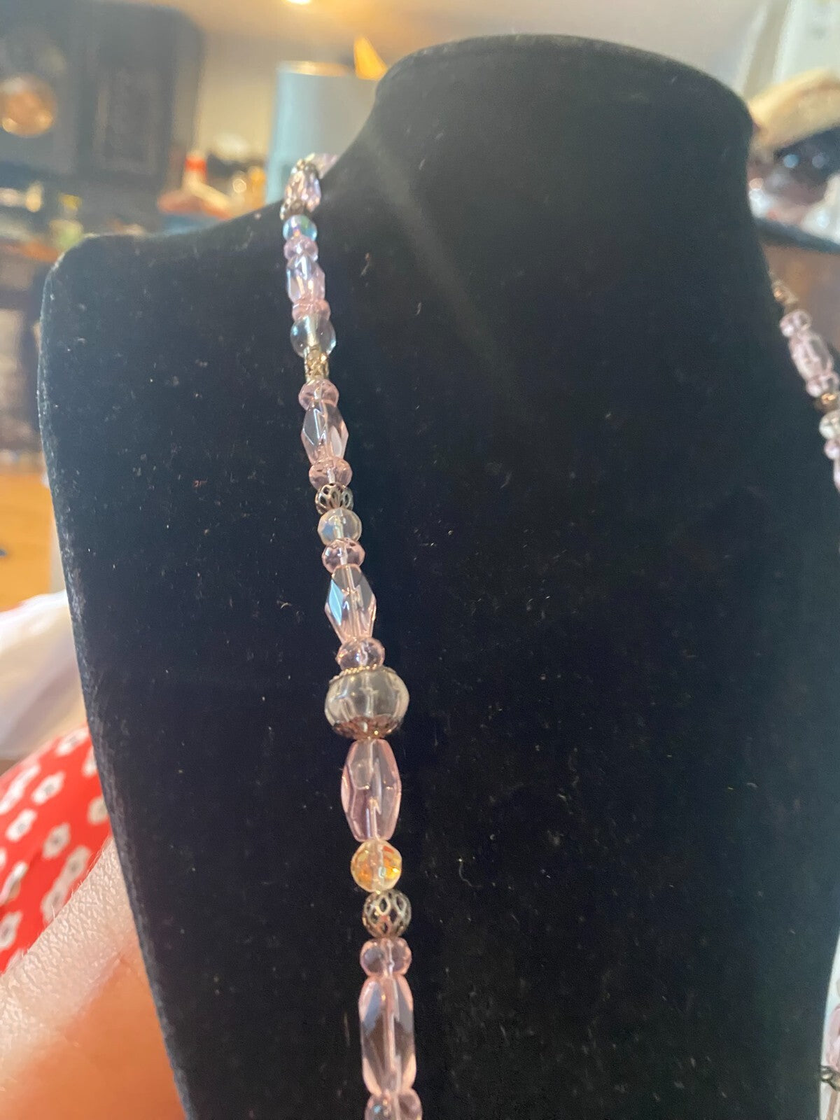 vintage boho statement necklace