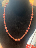 vintage boho statement necklace