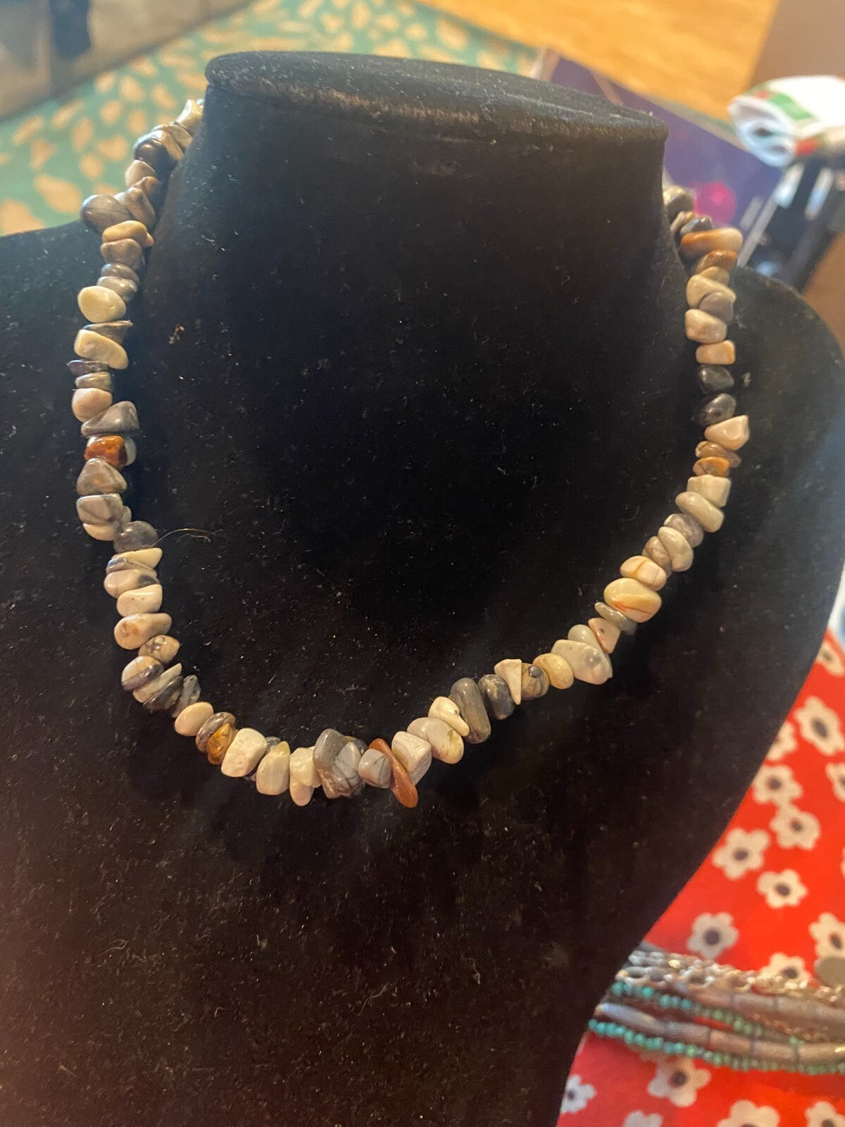 vintage boho statement necklace
