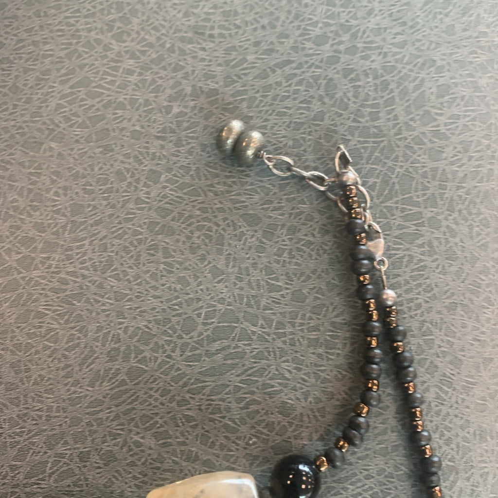 Ohonjade Turquoise Coral Necklace