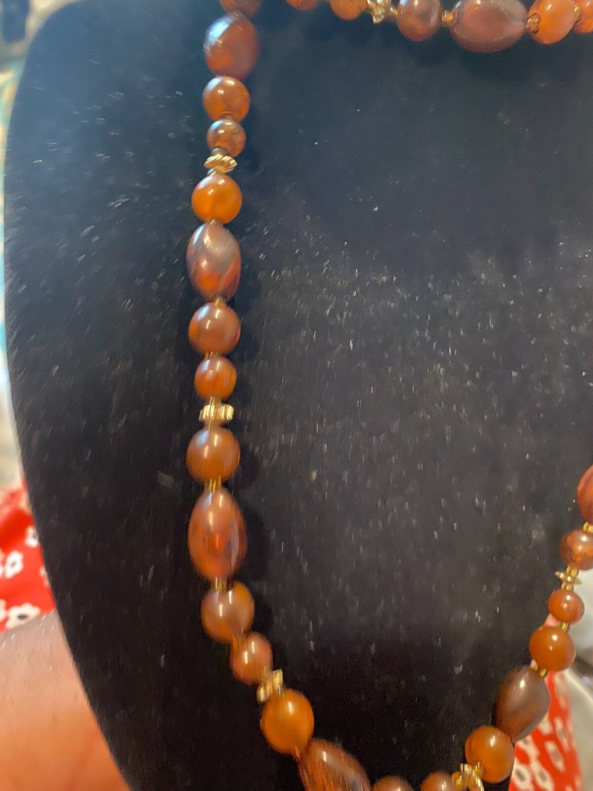 vintage boho statement necklace