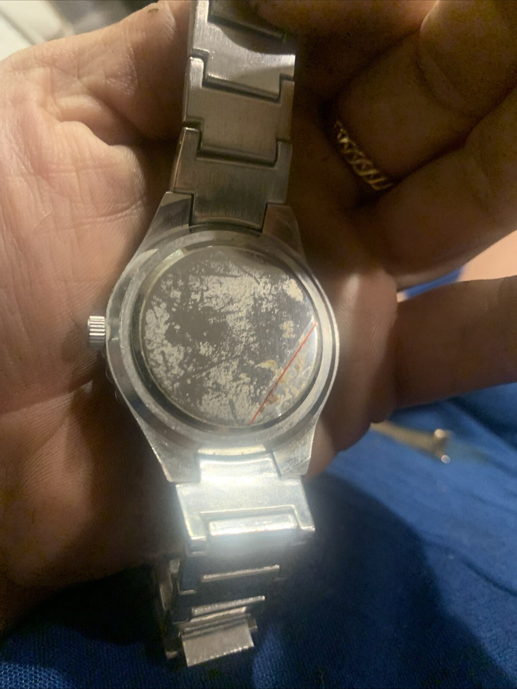 Metal Silver And Black Seminole Hard Rock New Watch