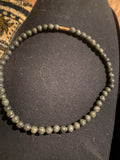 Nephrite Jade Beaded Choker Necklace