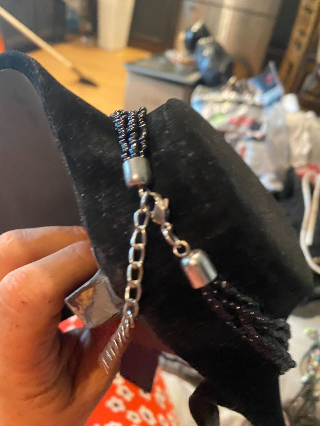 vintage boho statement necklace