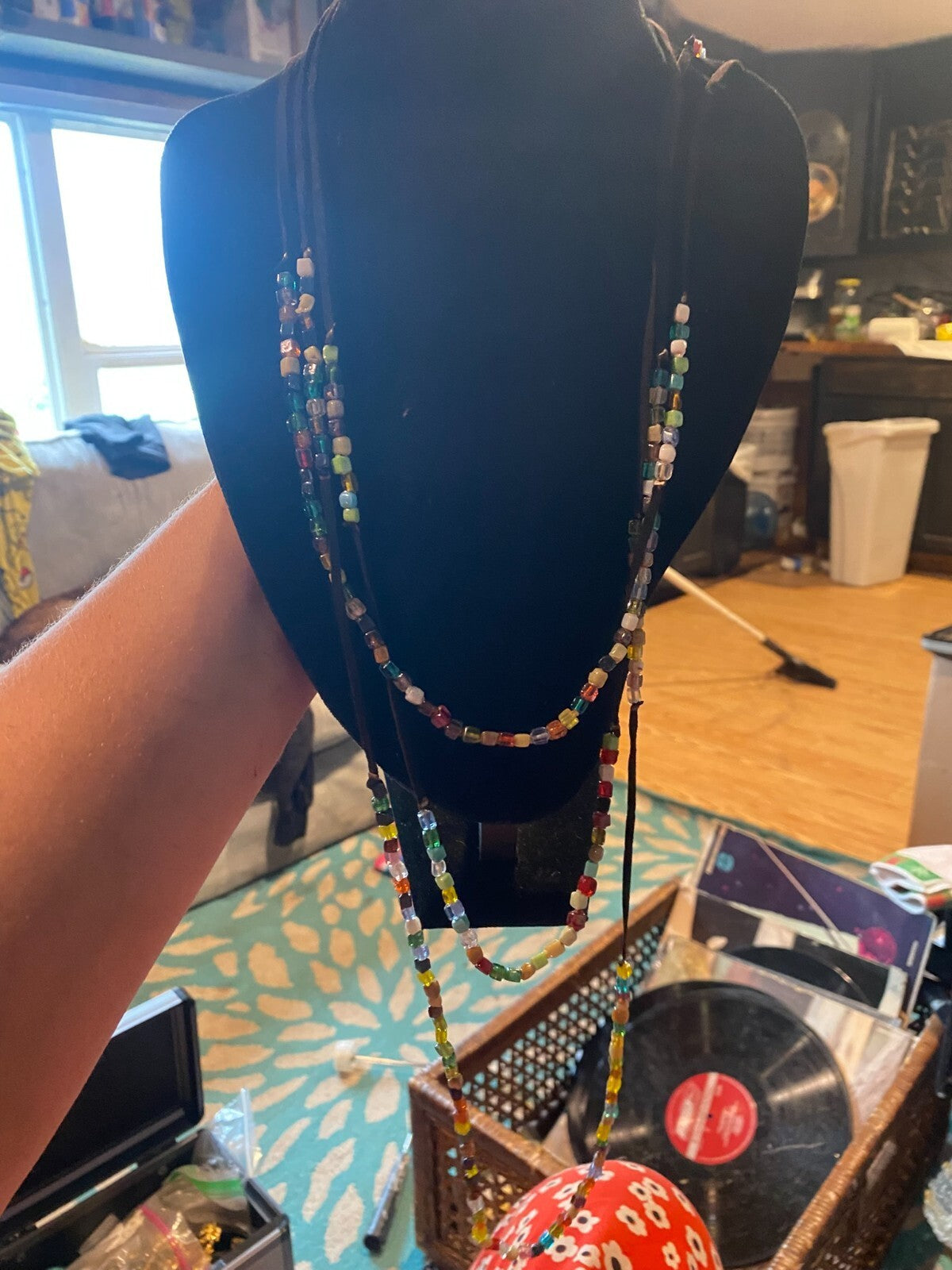 vintage boho statement necklace