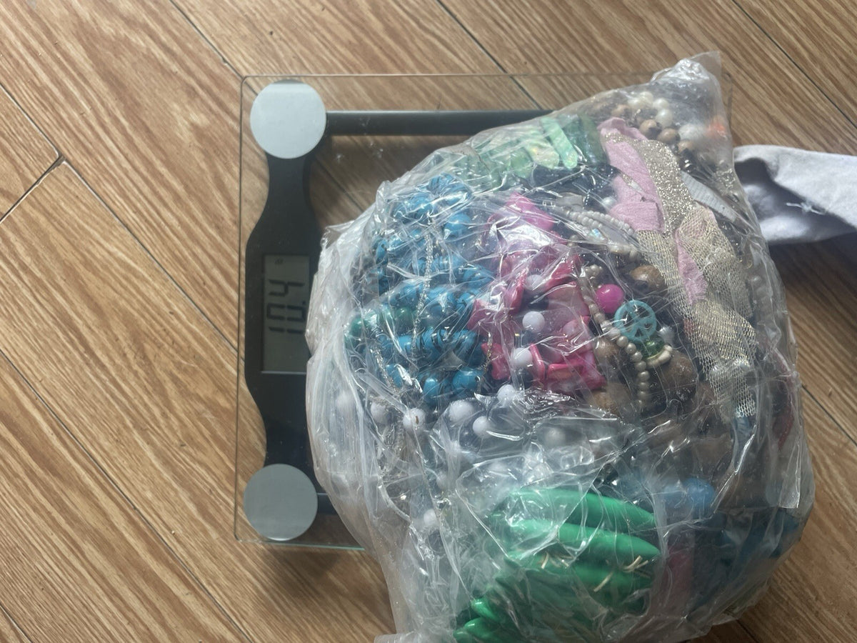 10.4 Pounds Of Mixed Wearable Jewelry