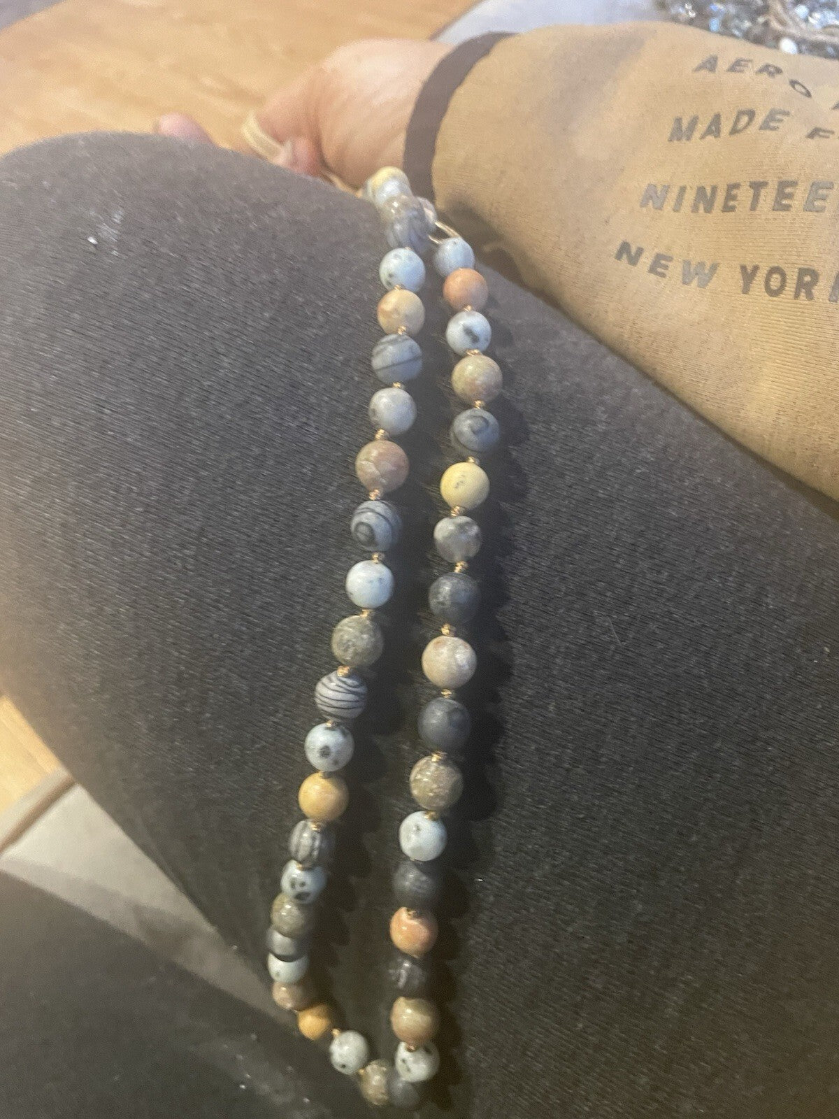 2 Genuine Jasper Necklaces