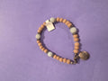 Flass And Stone Steeling Bracelet