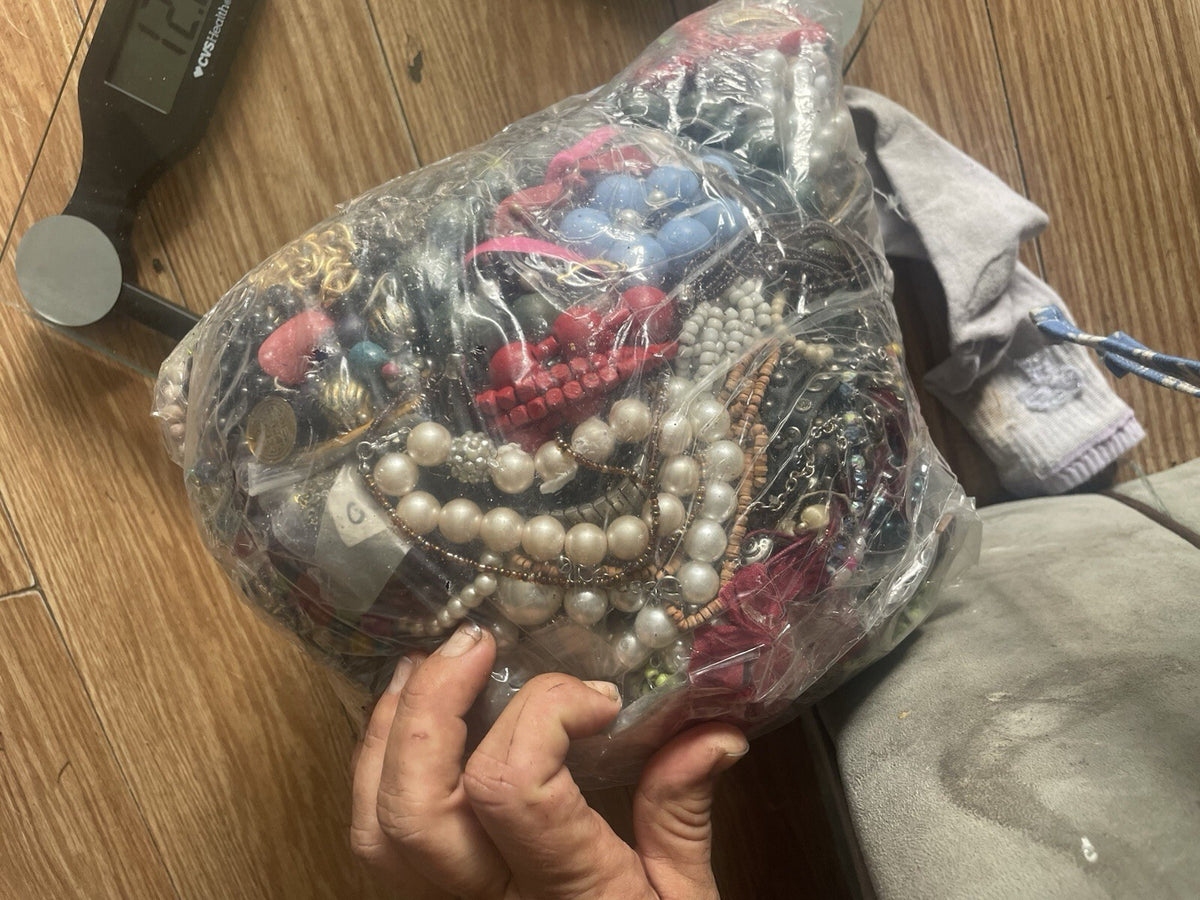 10.4 Pounds Of Mixed Wearable Jewelry