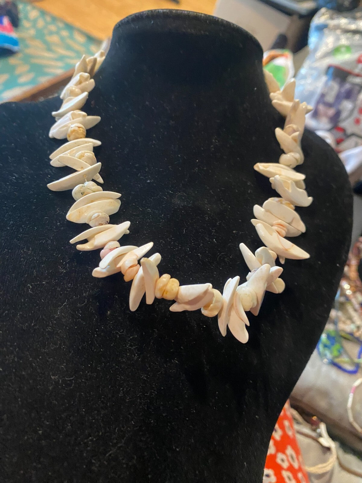 vintage boho statement necklace
