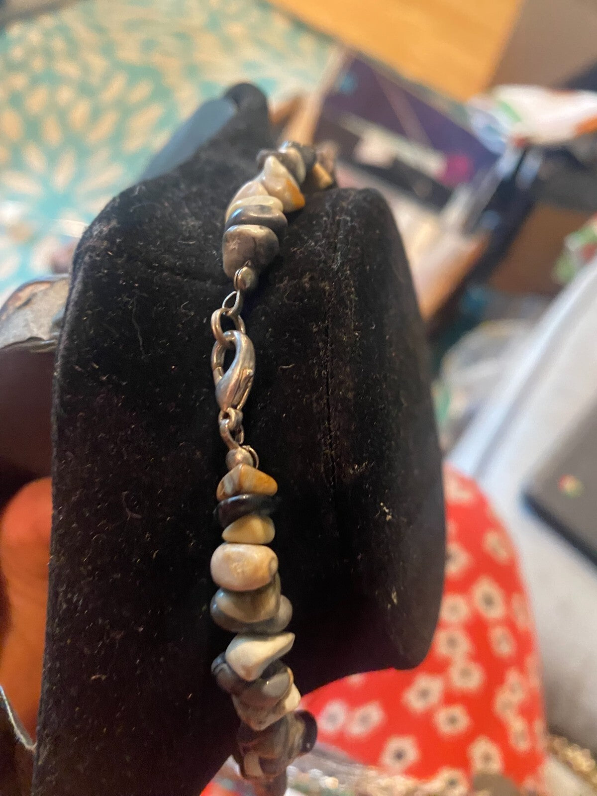 vintage boho statement necklace