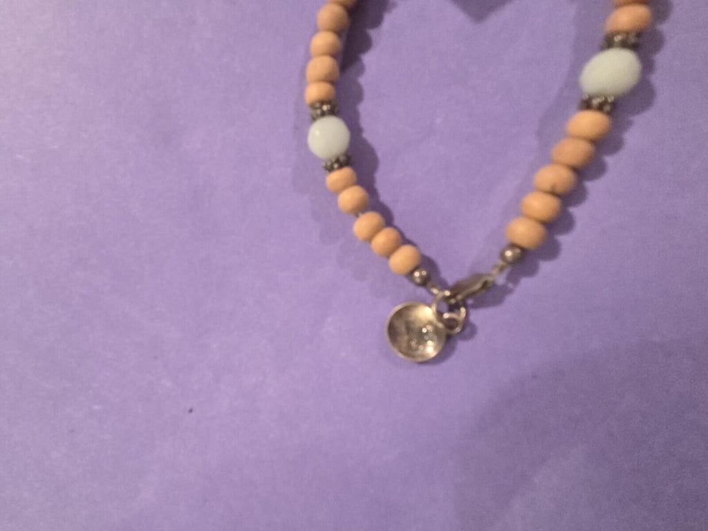 Flass And Stone Steeling Bracelet