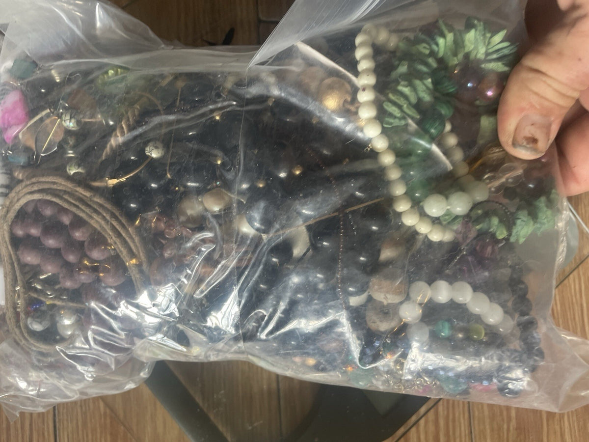 3 Pounds Of Mixed Jewelry